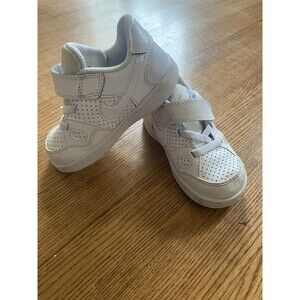 GUC! Nike Air Force 1 Low Toddler Sneakers DH2926-111 Triple All White Size 6C